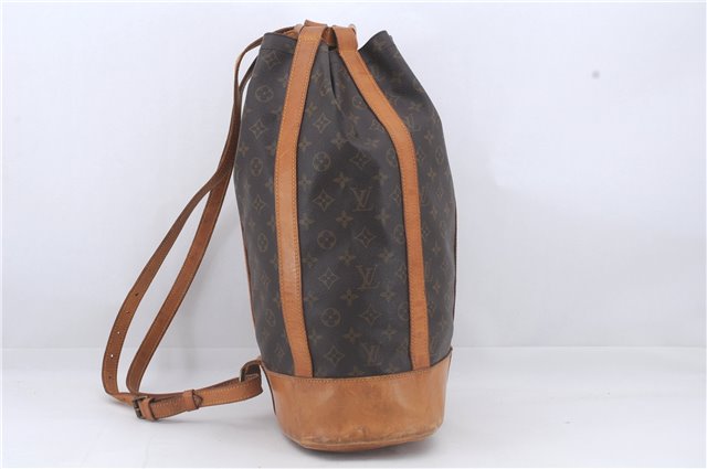 Authentic Louis Vuitton Monogram Randonnee GM Shoulder Bag M42244 LV 4961D