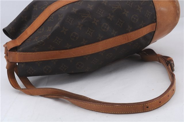 Authentic Louis Vuitton Monogram Randonnee GM Shoulder Bag M42244 LV 4961D