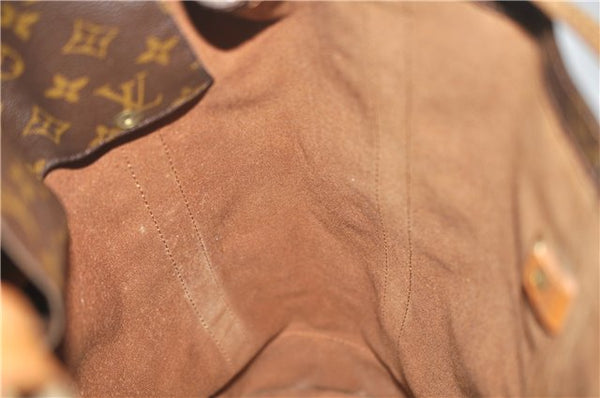 Authentic Louis Vuitton Monogram Randonnee GM Shoulder Bag M42244 LV 4961D