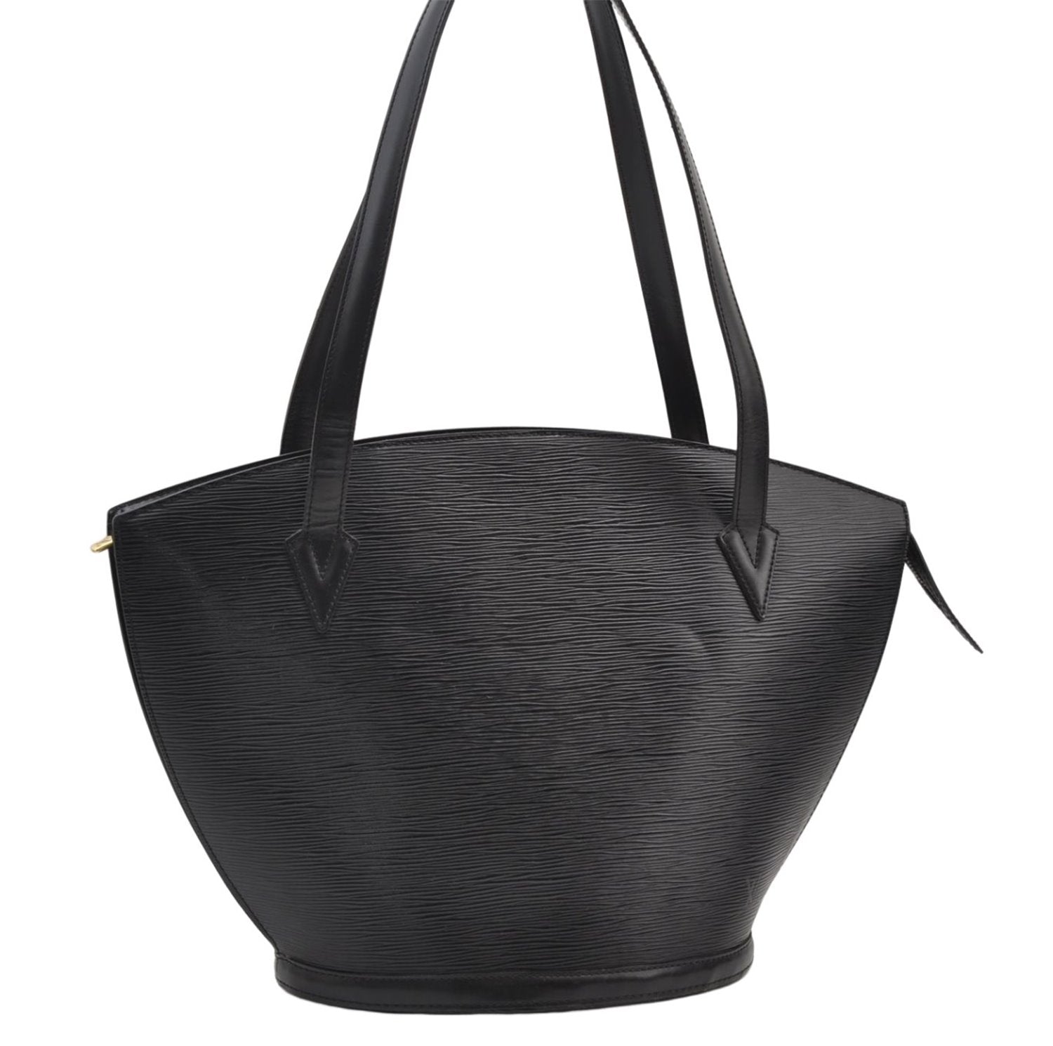 Auth Louis Vuitton Epi Saint Jacques Shopping Shoulder Bag Black M52262 LV 4962E