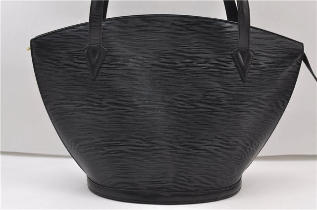 Auth Louis Vuitton Epi Saint Jacques Shopping Shoulder Bag Black M52262 LV 4962E