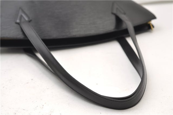 Auth Louis Vuitton Epi Saint Jacques Shopping Shoulder Bag Black M52262 LV 4962E