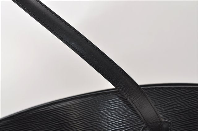 Auth Louis Vuitton Epi Saint Jacques Shopping Shoulder Bag Black M52262 LV 4962E