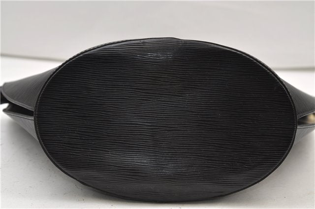 Auth Louis Vuitton Epi Saint Jacques Shopping Shoulder Bag Black M52262 LV 4962E