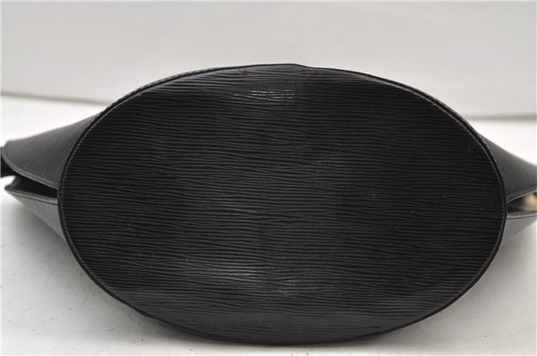 Auth Louis Vuitton Epi Saint Jacques Shopping Shoulder Bag Black M52262 LV 4962E