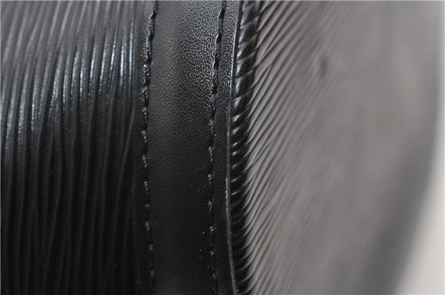 Auth Louis Vuitton Epi Saint Jacques Shopping Shoulder Bag Black M52262 LV 4962E