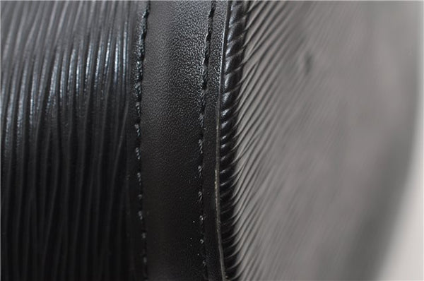 Auth Louis Vuitton Epi Saint Jacques Shopping Shoulder Bag Black M52262 LV 4962E