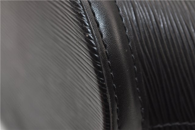 Auth Louis Vuitton Epi Saint Jacques Shopping Shoulder Bag Black M52262 LV 4962E