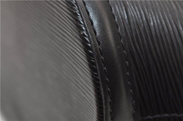 Auth Louis Vuitton Epi Saint Jacques Shopping Shoulder Bag Black M52262 LV 4962E