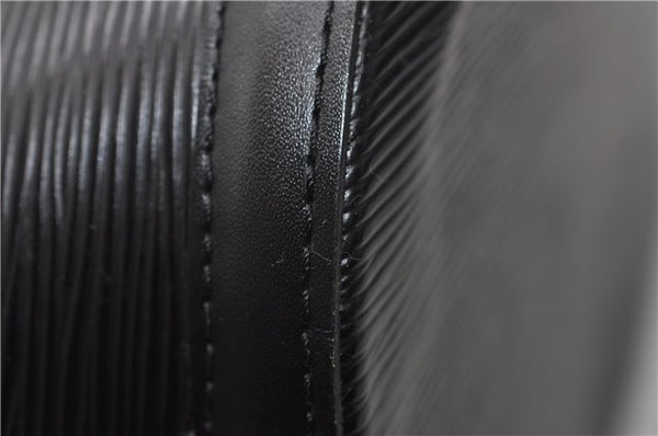 Auth Louis Vuitton Epi Saint Jacques Shopping Shoulder Bag Black M52262 LV 4962E