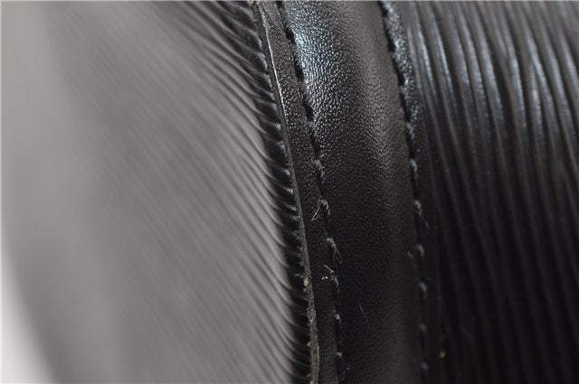 Auth Louis Vuitton Epi Saint Jacques Shopping Shoulder Bag Black M52262 LV 4962E