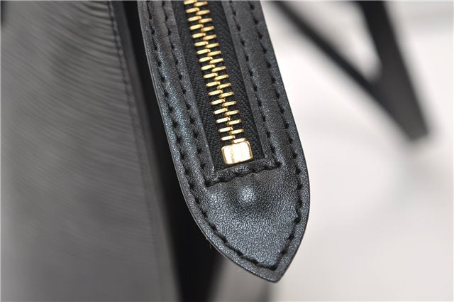 Auth Louis Vuitton Epi Saint Jacques Shopping Shoulder Bag Black M52262 LV 4962E