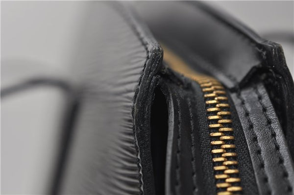 Auth Louis Vuitton Epi Saint Jacques Shopping Shoulder Bag Black M52262 LV 4962E