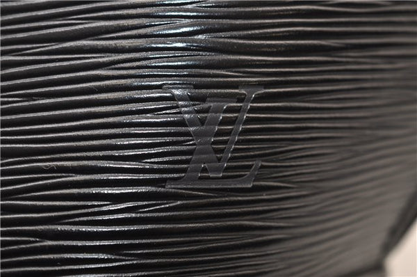 Auth Louis Vuitton Epi Saint Jacques Shopping Shoulder Bag Black M52262 LV 4962E