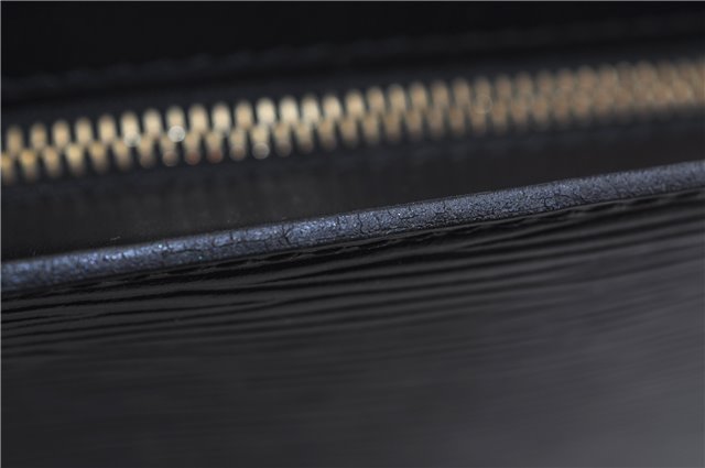 Auth Louis Vuitton Epi Saint Jacques Shopping Shoulder Bag Black M52262 LV 4962E