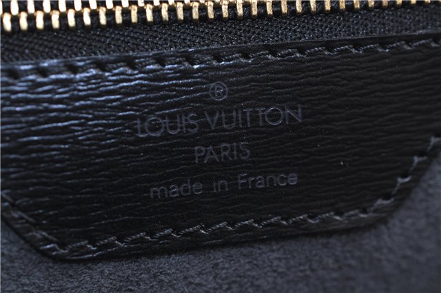Auth Louis Vuitton Epi Saint Jacques Shopping Shoulder Bag Black M52262 LV 4962E