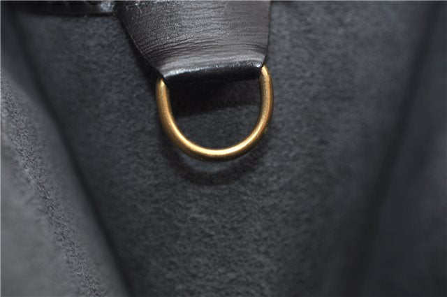 Auth Louis Vuitton Epi Saint Jacques Shopping Shoulder Bag Black M52262 LV 4962E