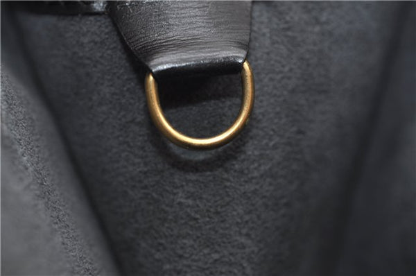 Auth Louis Vuitton Epi Saint Jacques Shopping Shoulder Bag Black M52262 LV 4962E