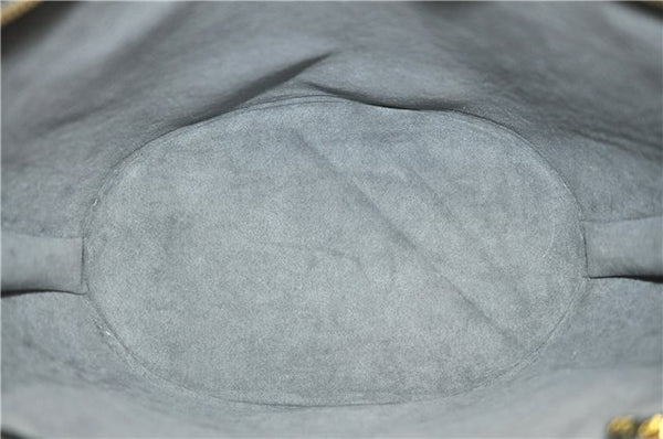 Auth Louis Vuitton Epi Saint Jacques Shopping Shoulder Bag Black M52262 LV 4962E