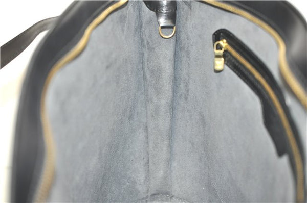 Auth Louis Vuitton Epi Saint Jacques Shopping Shoulder Bag Black M52262 LV 4962E