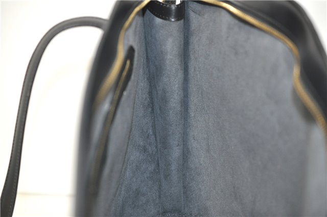 Auth Louis Vuitton Epi Saint Jacques Shopping Shoulder Bag Black M52262 LV 4962E