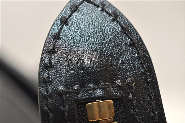 Auth Louis Vuitton Epi Saint Jacques Shopping Shoulder Bag Black M52262 LV 4962E