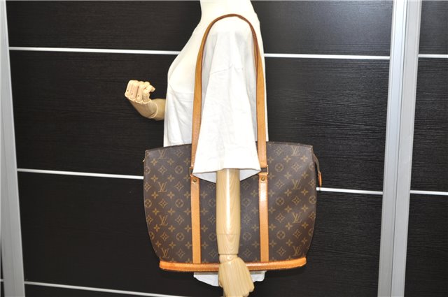 Authentic Louis Vuitton Monogram Babylone Shoulder Tote Bag M51102 LV 4964D
