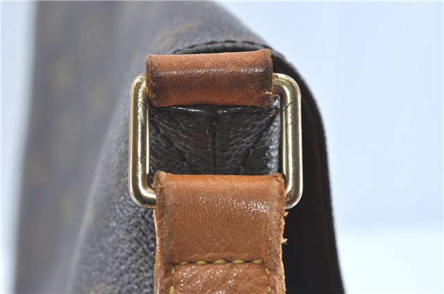 Authentic Louis Vuitton Monogram Musette Shoulder Cross Body Bag M51256 LV 4965C