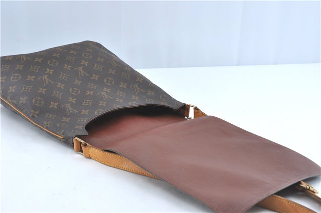 Authentic Louis Vuitton Monogram Musette Shoulder Cross Body Bag M51256 LV 4965C