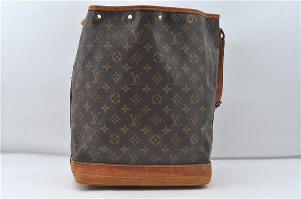 Authentic Louis Vuitton Monogram Noe Shoulder Bag M42224 LV 4965D
