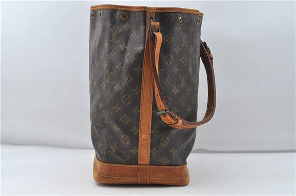 Authentic Louis Vuitton Monogram Noe Shoulder Bag M42224 LV 4965D
