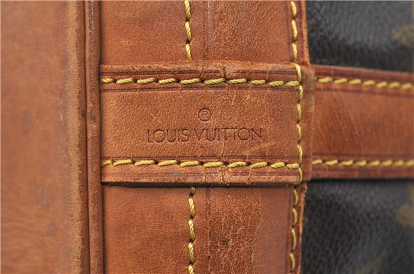 Authentic Louis Vuitton Monogram Noe Shoulder Bag M42224 LV 4965D
