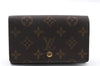 Auth LOUIS VUITTON Monogram Porte Monnaie Billets Tresor Wallet M61730 LV 4966C