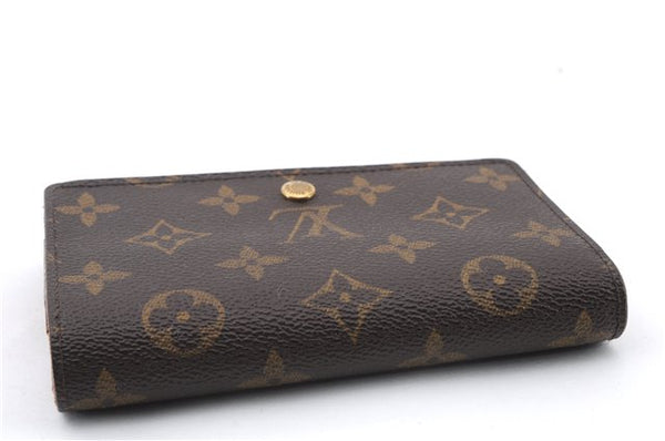 Auth LOUIS VUITTON Monogram Porte Monnaie Billets Tresor Wallet M61730 LV 4966C