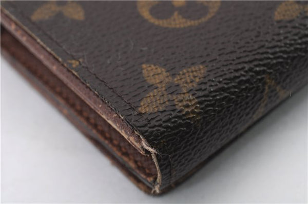 Auth LOUIS VUITTON Monogram Porte Monnaie Billets Tresor Wallet M61730 LV 4966C