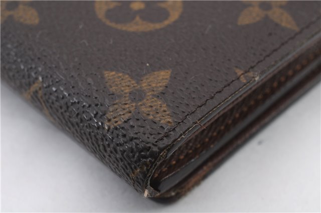 Auth LOUIS VUITTON Monogram Porte Monnaie Billets Tresor Wallet M61730 LV 4966C