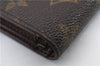 Auth LOUIS VUITTON Monogram Porte Monnaie Billets Tresor Wallet M61730 LV 4966C