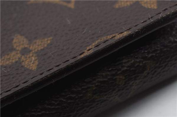 Auth LOUIS VUITTON Monogram Porte Monnaie Billets Tresor Wallet M61730 LV 4966C