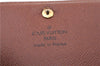 Auth LOUIS VUITTON Monogram Porte Monnaie Billets Tresor Wallet M61730 LV 4966C