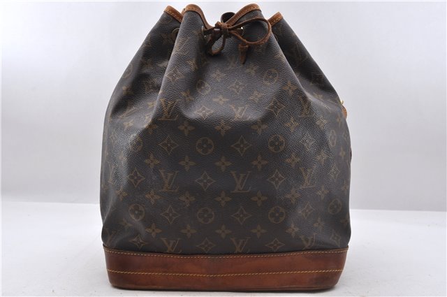 Authentic Louis Vuitton Monogram Noe Shoulder Bag M42224 LV 4966D