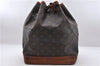 Authentic Louis Vuitton Monogram Noe Shoulder Bag M42224 LV 4966D