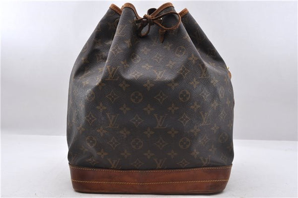 Authentic Louis Vuitton Monogram Noe Shoulder Bag M42224 LV 4966D