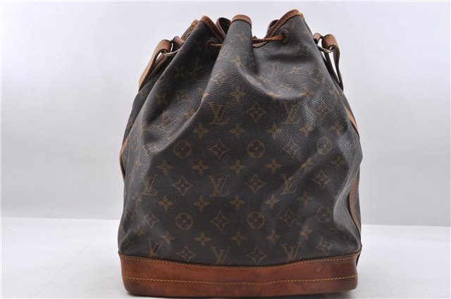 Authentic Louis Vuitton Monogram Noe Shoulder Bag M42224 LV 4966D