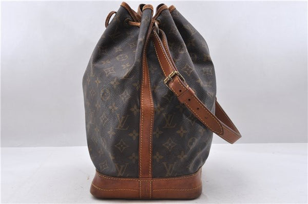 Authentic Louis Vuitton Monogram Noe Shoulder Bag M42224 LV 4966D