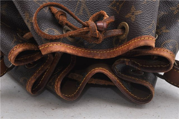 Authentic Louis Vuitton Monogram Noe Shoulder Bag M42224 LV 4966D