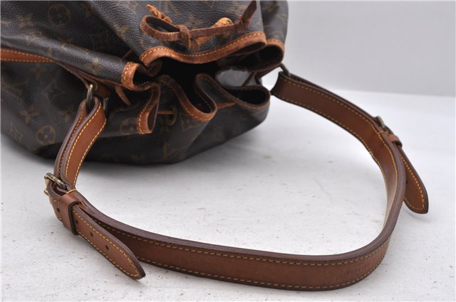Authentic Louis Vuitton Monogram Noe Shoulder Bag M42224 LV 4966D