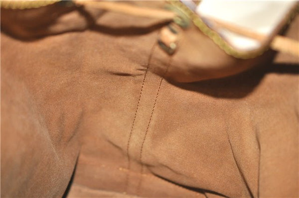 Authentic Louis Vuitton Monogram Noe Shoulder Bag M42224 LV 4966D