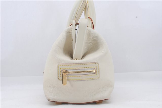 Auth Louis Vuitton Suhali L'ingenieux PM Shoulder Hand Bag Ivory M91811 LV 4967D