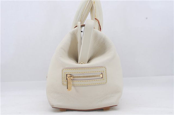 Auth Louis Vuitton Suhali L'ingenieux PM Shoulder Hand Bag Ivory M91811 LV 4967D
