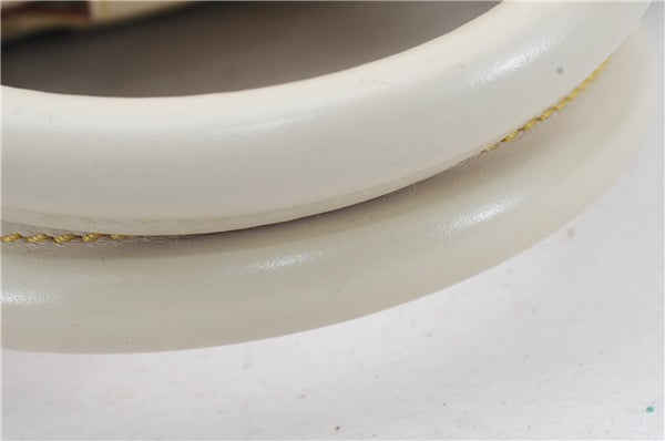 Auth Louis Vuitton Suhali L'ingenieux PM Shoulder Hand Bag Ivory M91811 LV 4967D